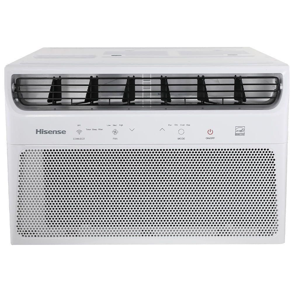 Ar Condicionado Janela Hisense Eletrônico Wi-fi 7.500 BtusAW-08CWBRVGU02 Frio Branco 110V