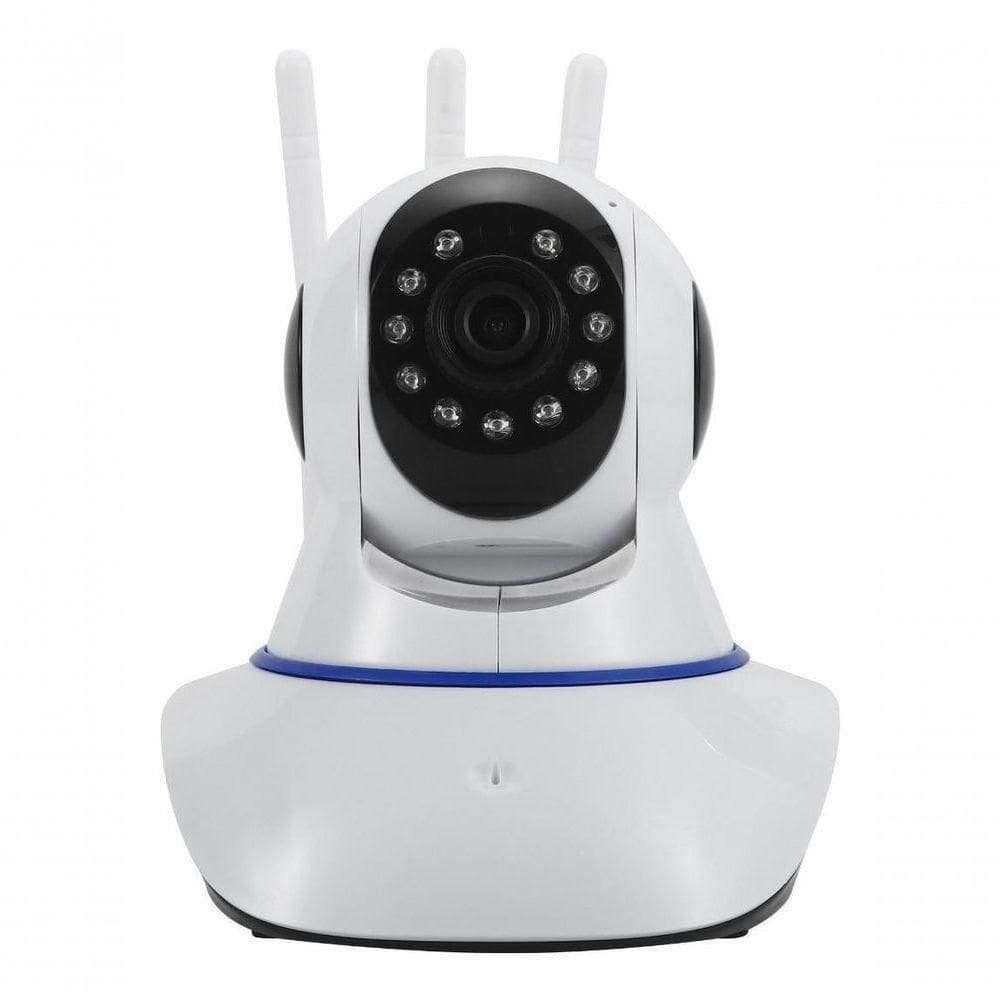 Câmera Segurança Babá Eletrônica Wifi Ip Visão Noturna