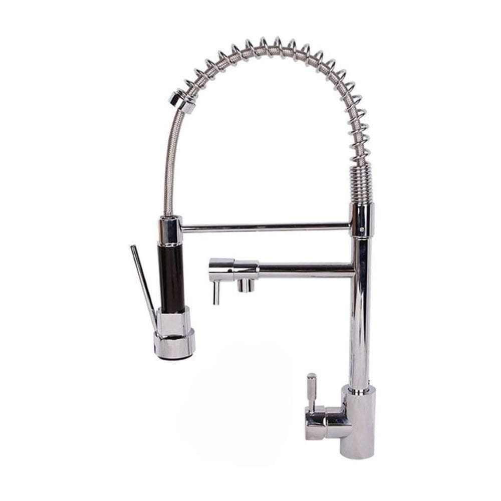 Torneira De Cozinha Para Bancada 51cm Extensível Arejador