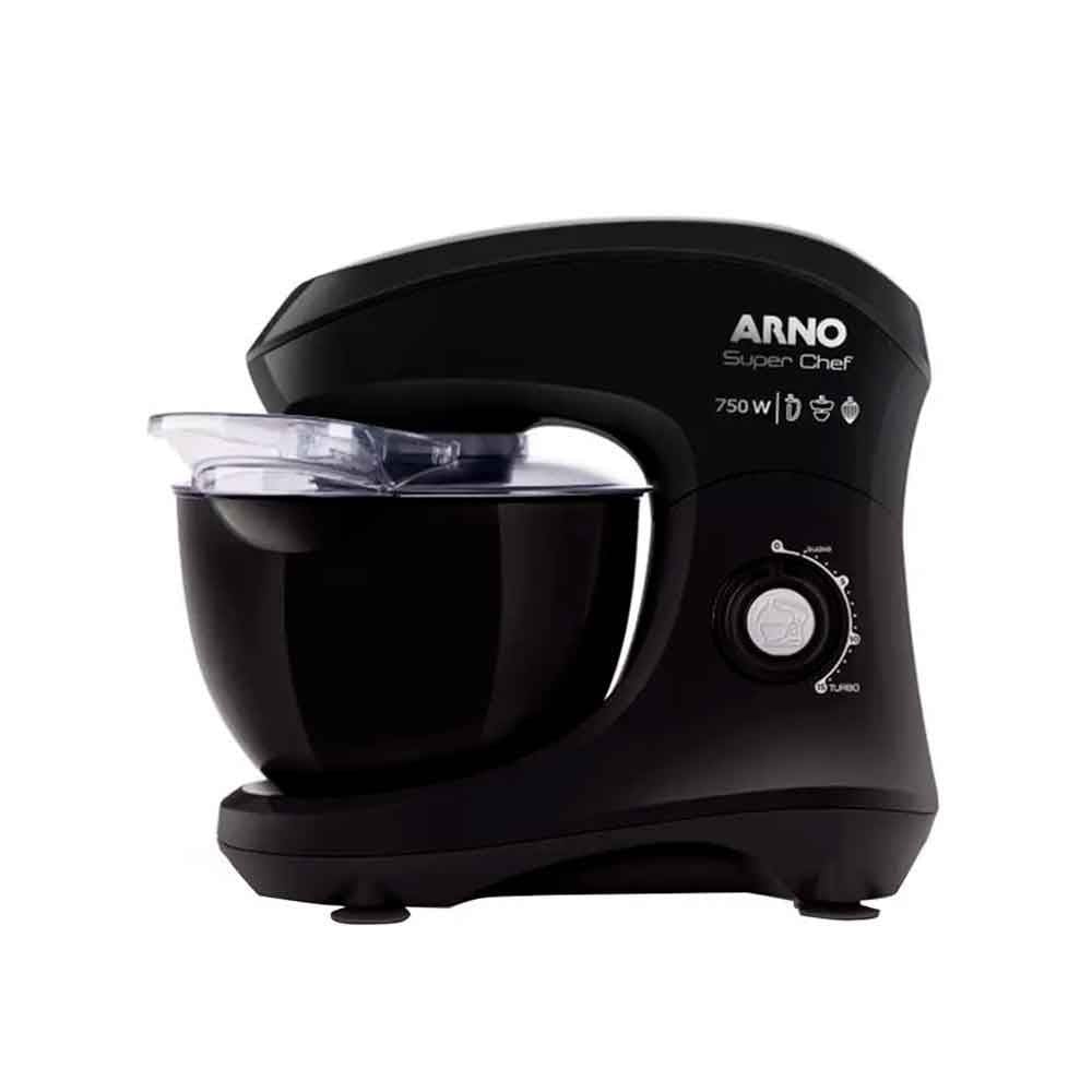Batedeira Planetária Arno Super Chef 15 Velocidades 750W 1 Tigela