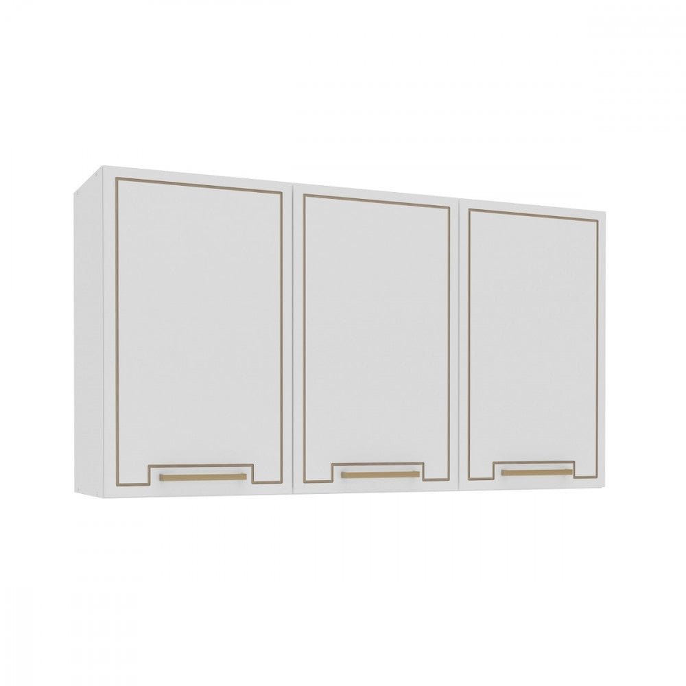 Armário Aéreo 3 Portas Amara Politorno Moveis