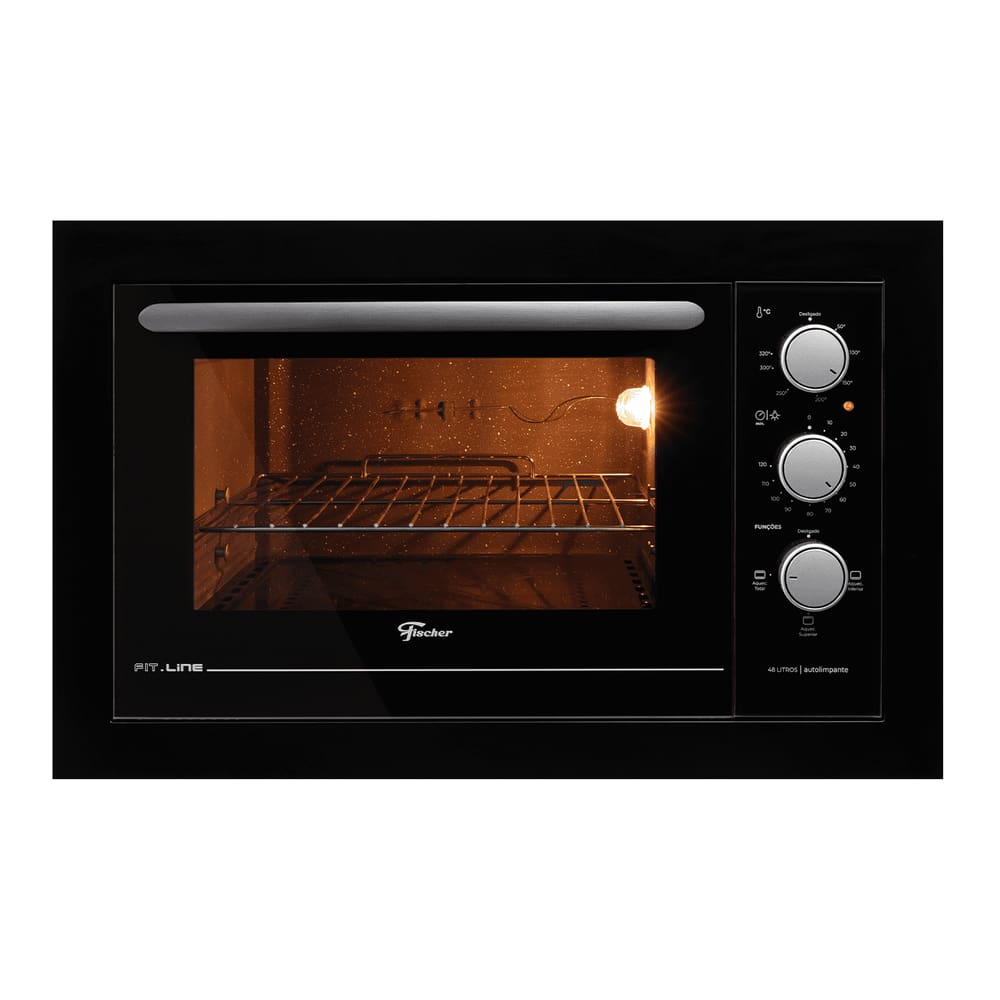 Forno De Embutir Elétrico 48 Litros Fischer Fitl Line