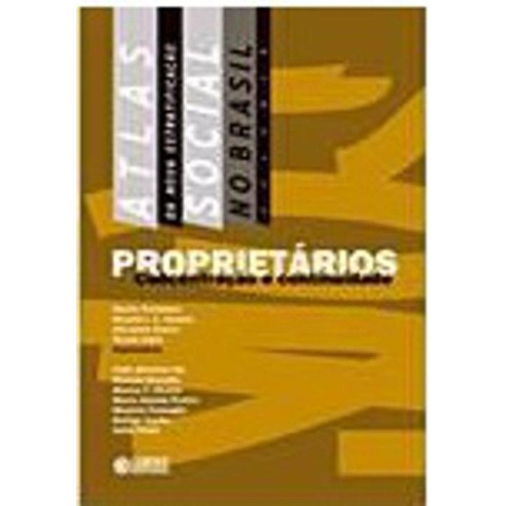 Livro Proprietários Concentração E Continuidade