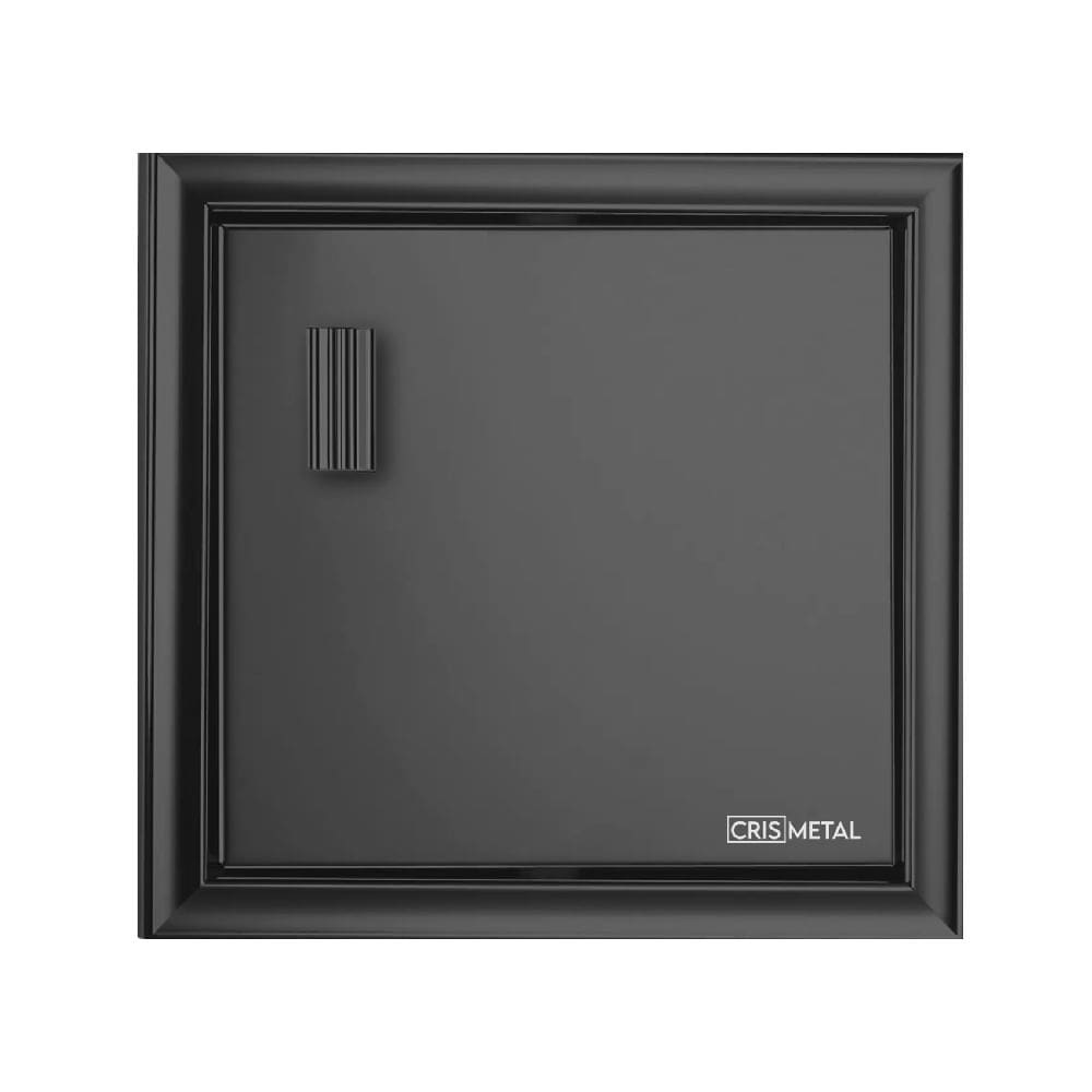 Saboneteira 17,5x12,5x16,5cm Embutir Black - 7544 - CRIS METAL