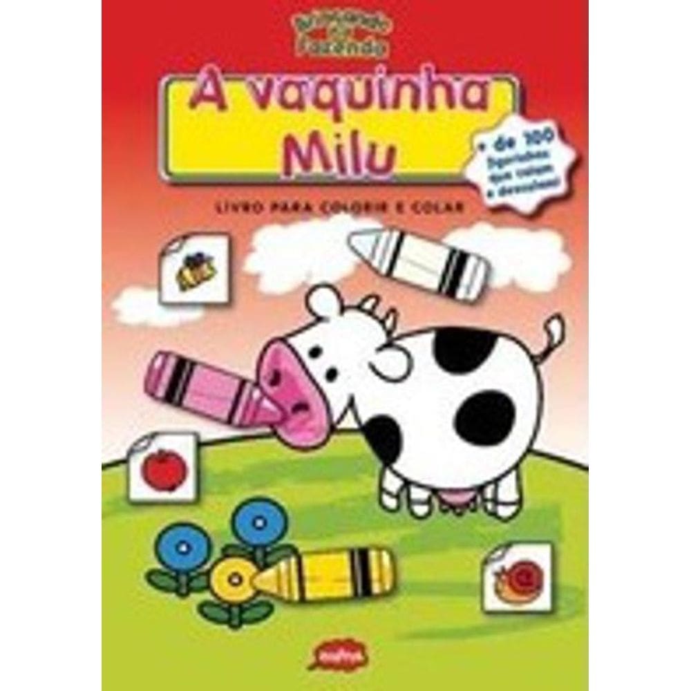 Livro Brincando Na Fazenda A Vaquinha Milu