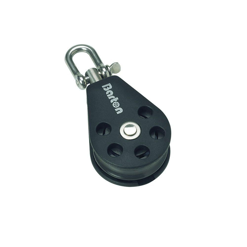 Rolamento liso único Block Barton Marine tamanho 3 com giro