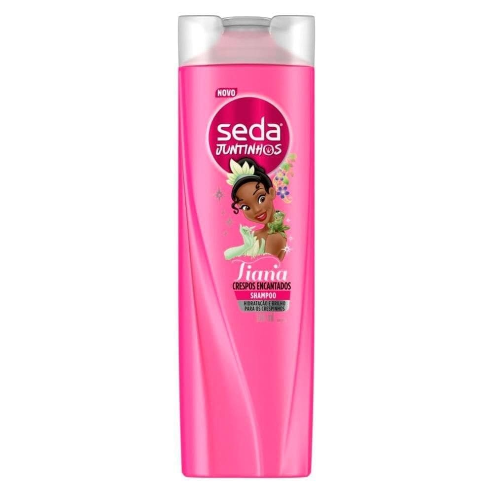 Shampoo Seda Infantil Juntinhos Tiana Crespos 300ml