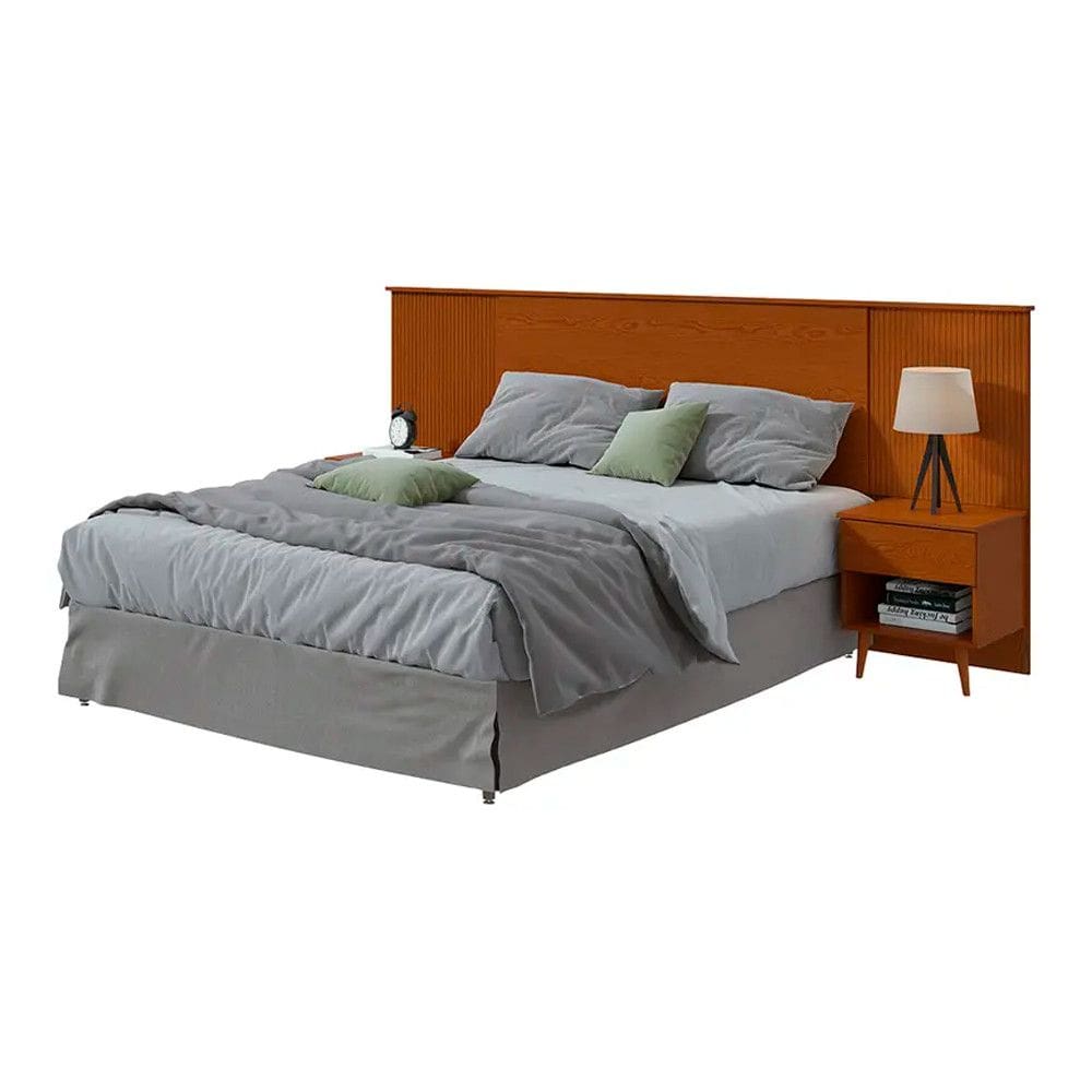 Cabeceira Casal Extensiva 259cm Like Lopas