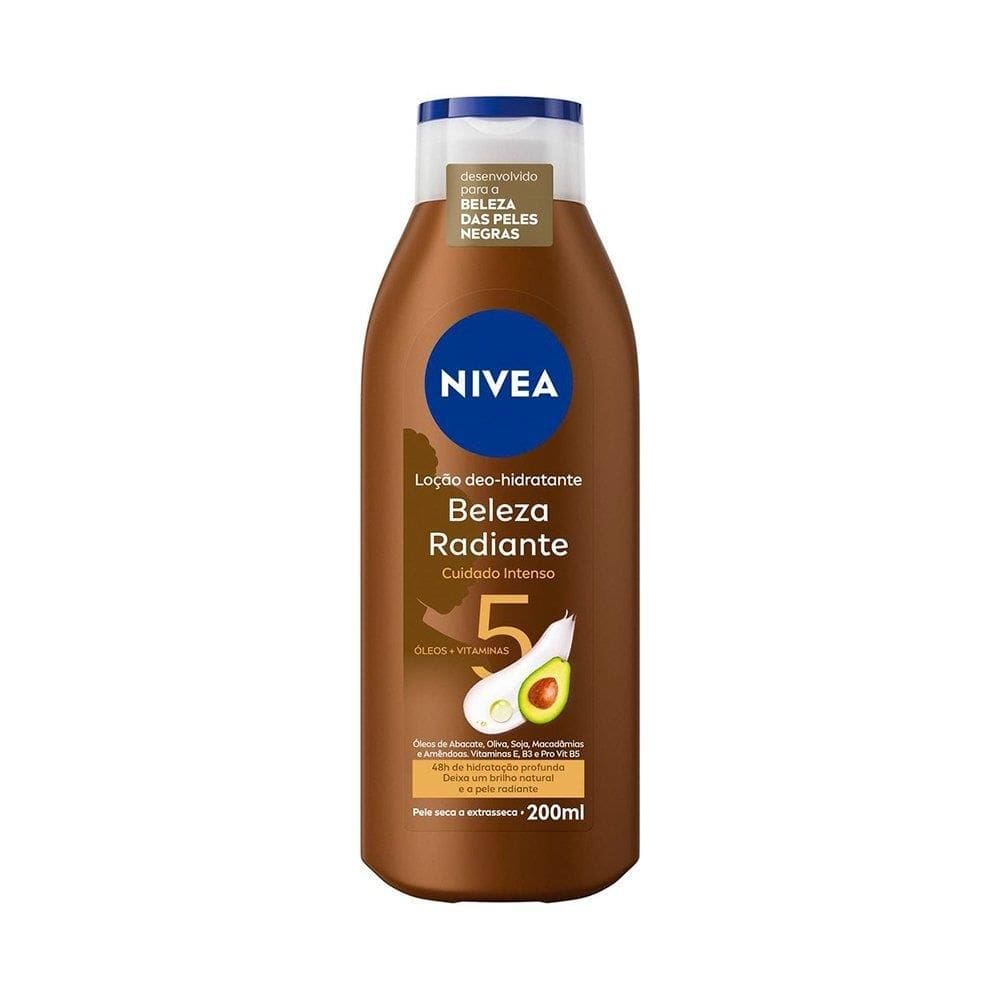 Hidratante Nivea Beleza Radiante Cuidado Intenso 200ml