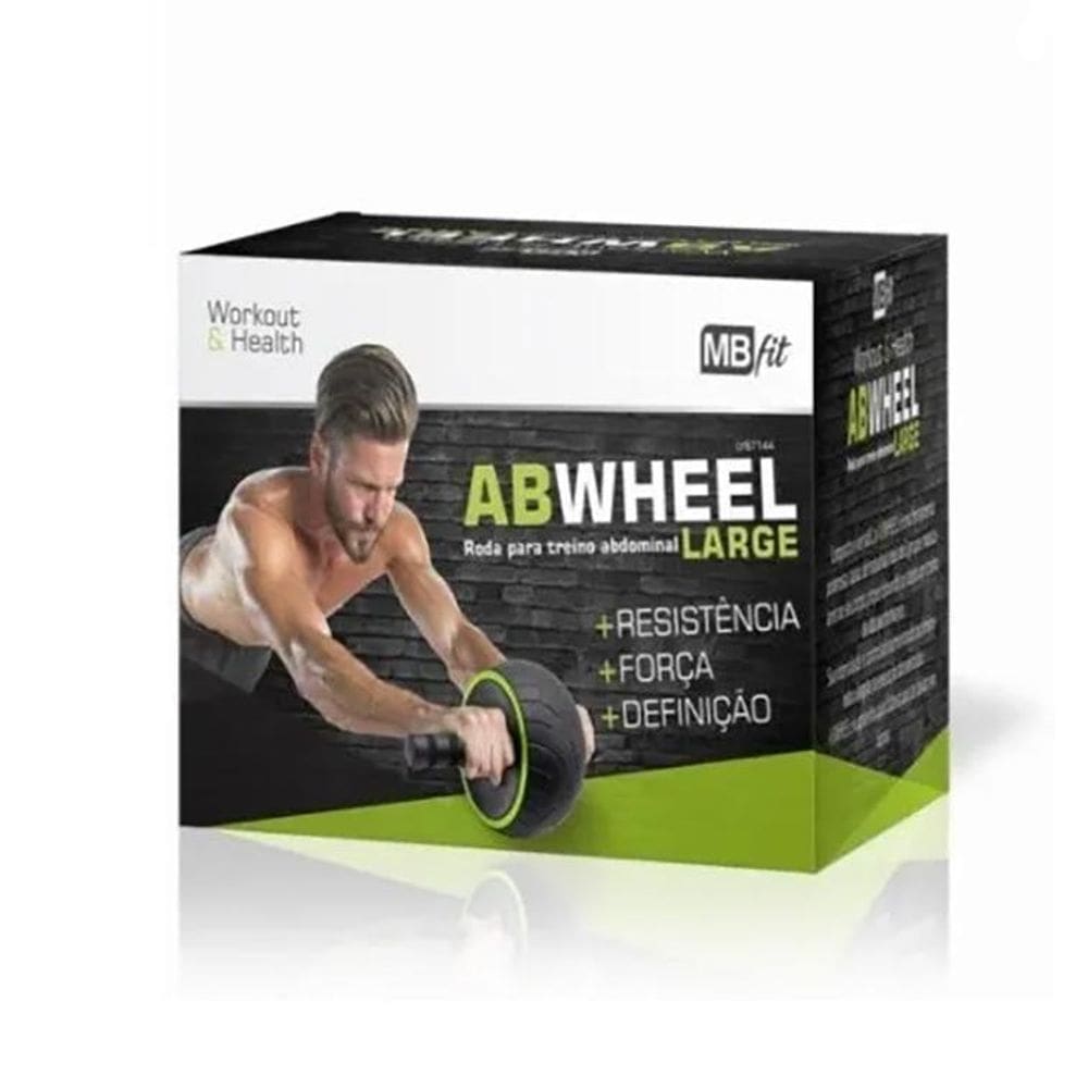 Roda Com Haste Para Malhar O Abdome Em Casa