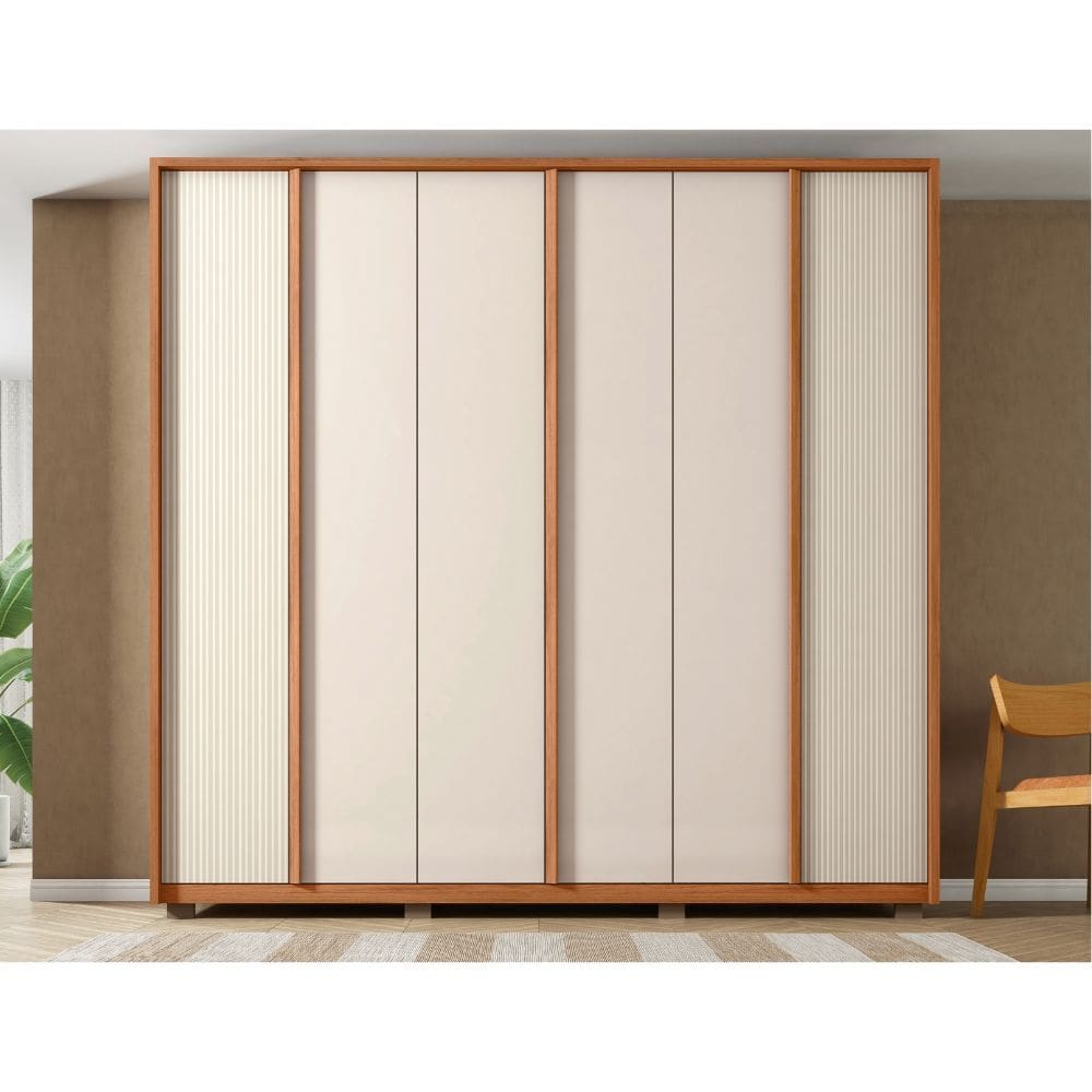 Guarda Roupa Top?zio 6 Portas 4 Gavetas Caemmun