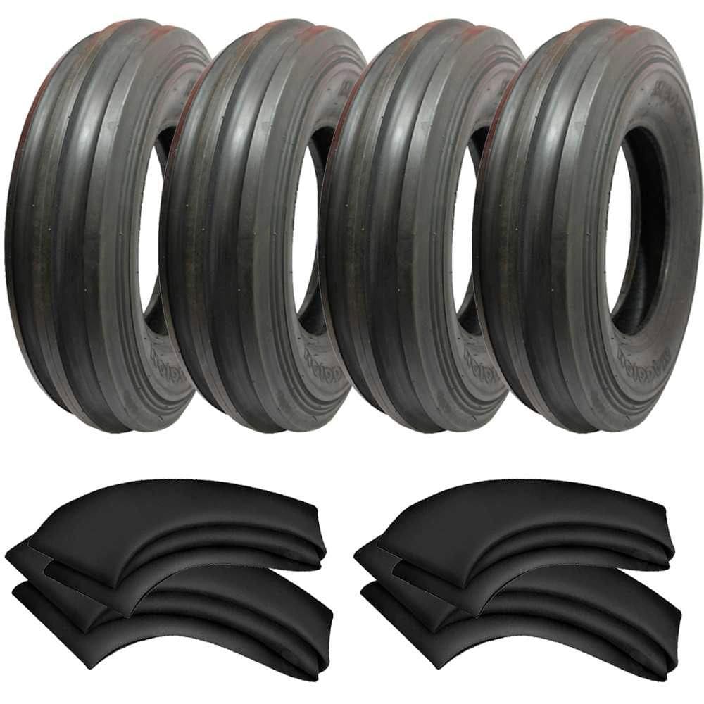 Kit 4 Pneus 750-16 Mtf2 8 Lonas Maggion + 4 Câmaras