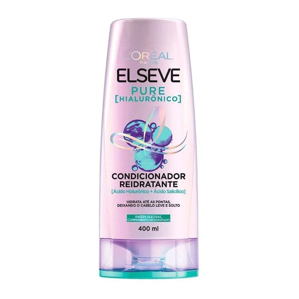 Condicionador Elseve Pure Hialurônico 400ml
