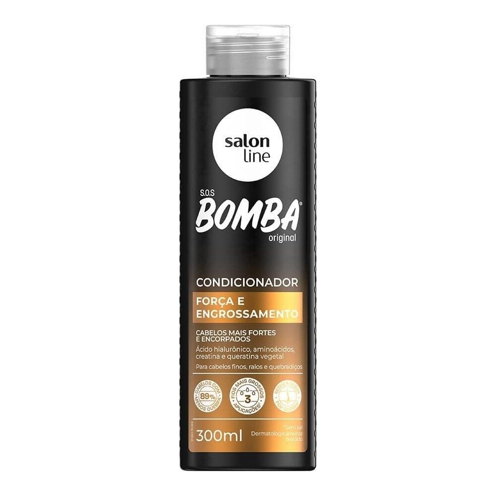 Condicionador Salon Line Bomba Força e Engrossamento 300ml
