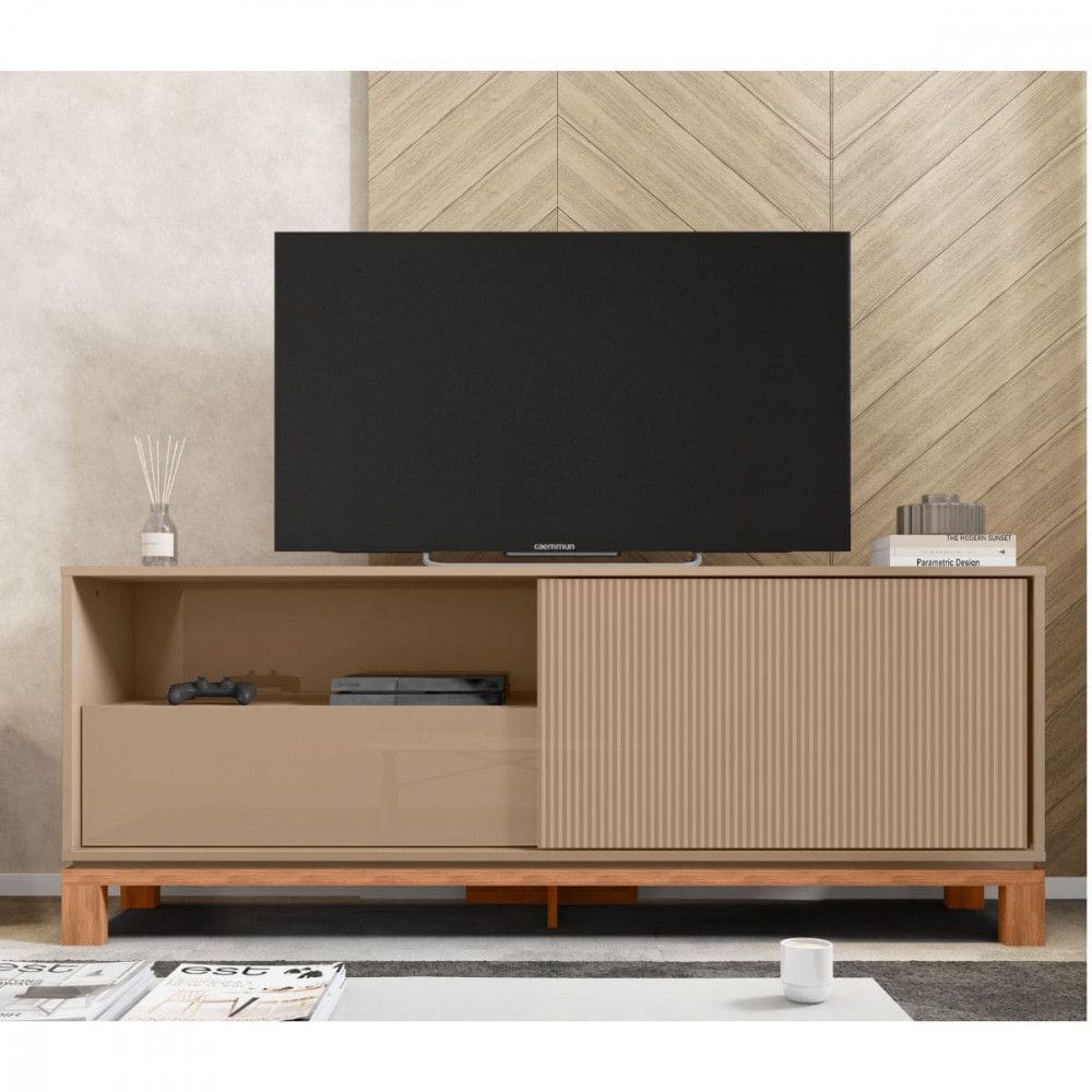 Rack Bancada Para TV At? 55 Polegadas Mondrian Caemmun