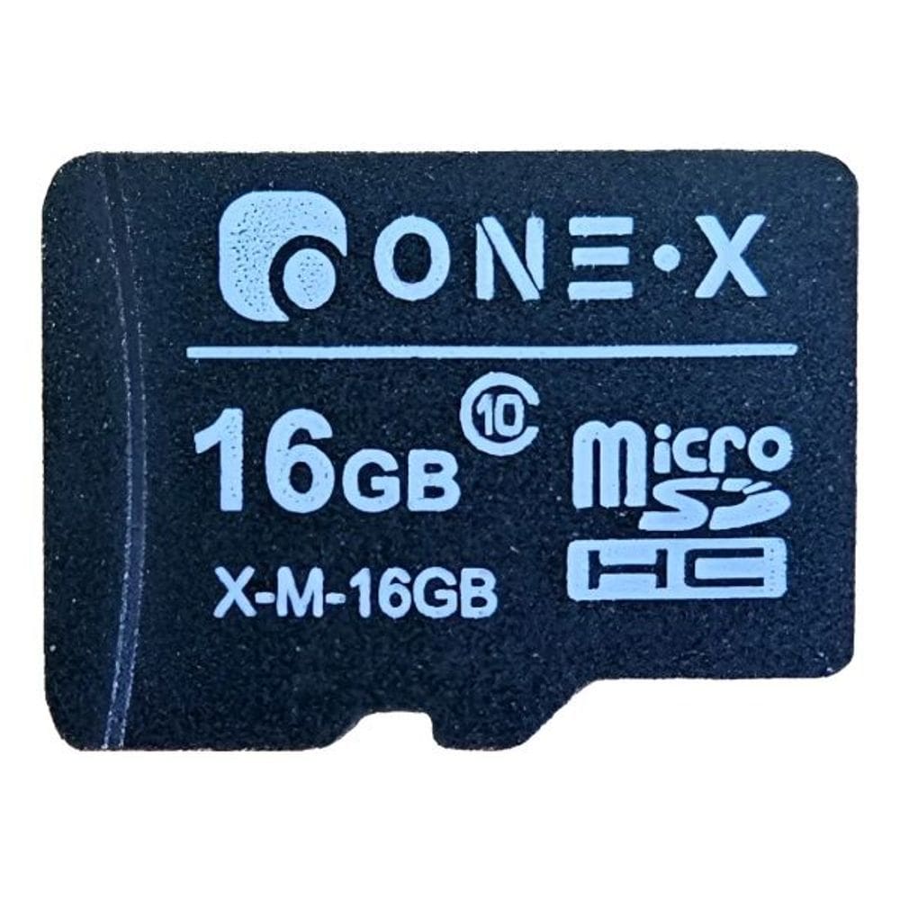 Cartão Memória One.x 16gb C10 Com Adaptadores Sd E Usb ONE-X xm-16