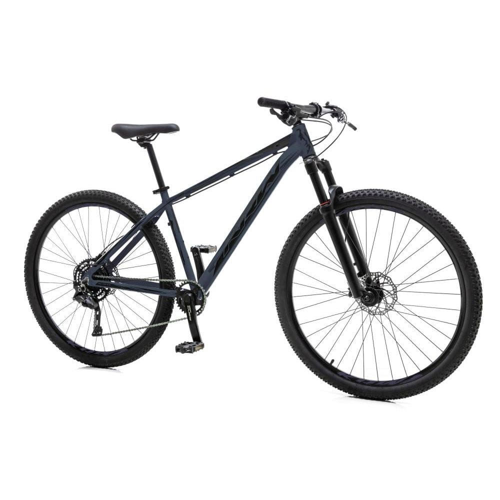 Bicicleta aro 29 KRW Alumínio Shimano CUES Freio Hidráulico Suspensão Trava de guidão 9 Velocidades