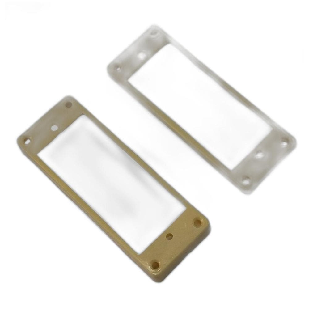 Moldura Para Captador Mini Humbucker Creme Abs Par