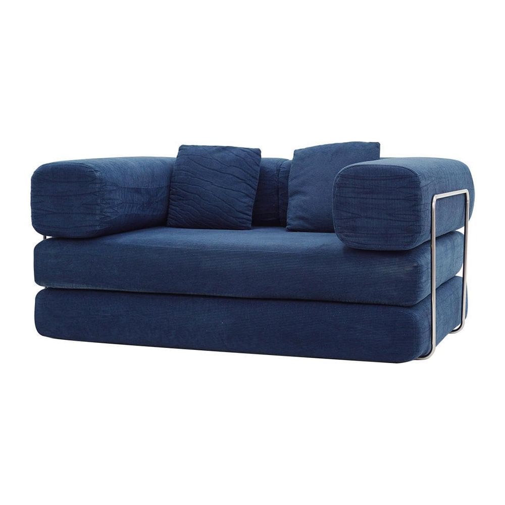 Sofá-Cama Bloom Retrátil Bouclê Design Moderno Na Caixa