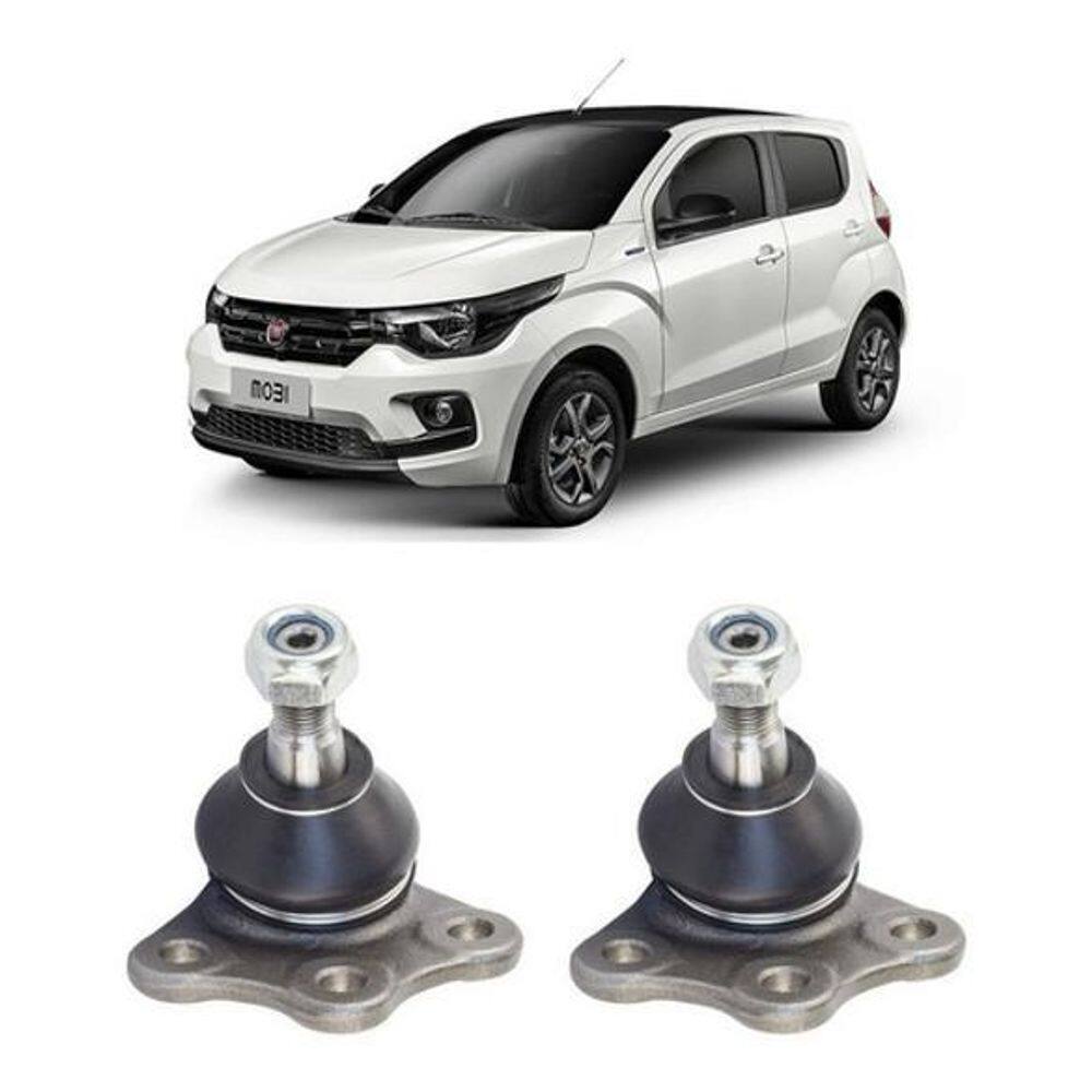 Kit 2 Pivô Bandeja Balança Dianteira Fiat Mobi 2017 2019