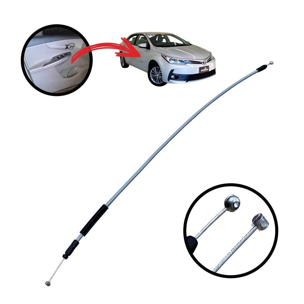 Cabo Abertura Porta Fechadura Diant Direito Esquerdo Corolla