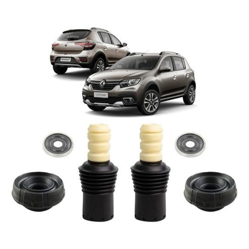 Kit Batente Suspensão Dianteira Sandero 2013 2014 2015 2016