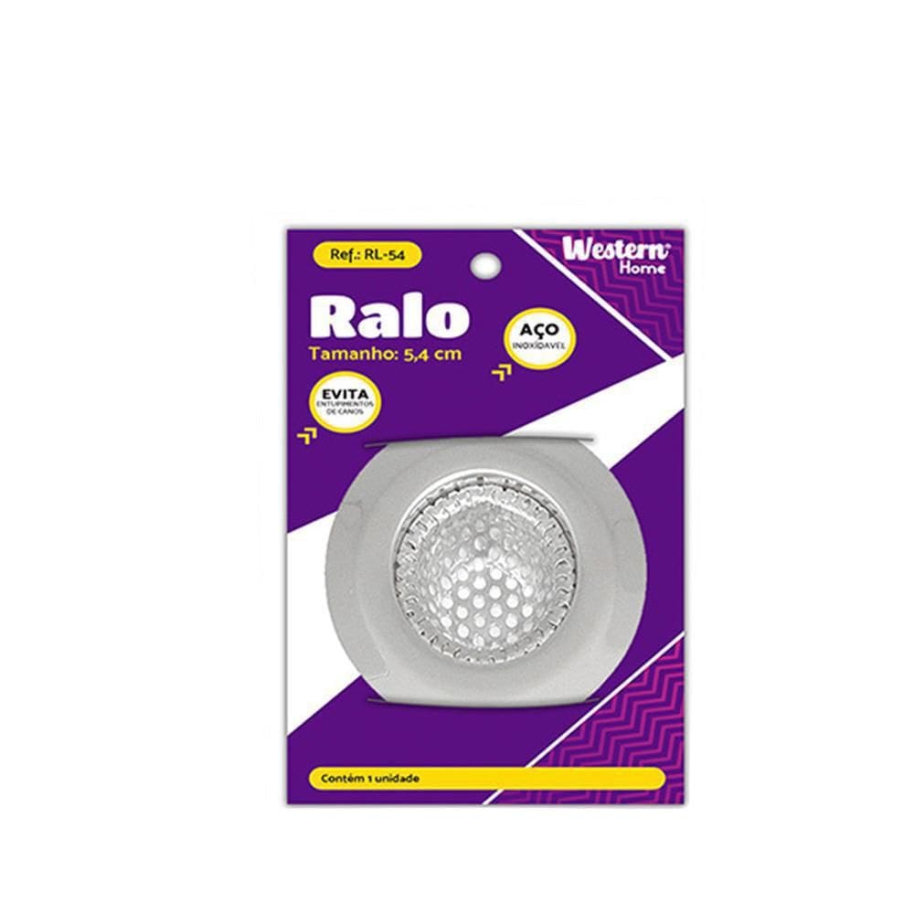 Ralo De Inox Para Pia 5,4Cm De Diâmetro