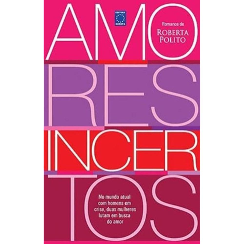 Livro Amores Incertos