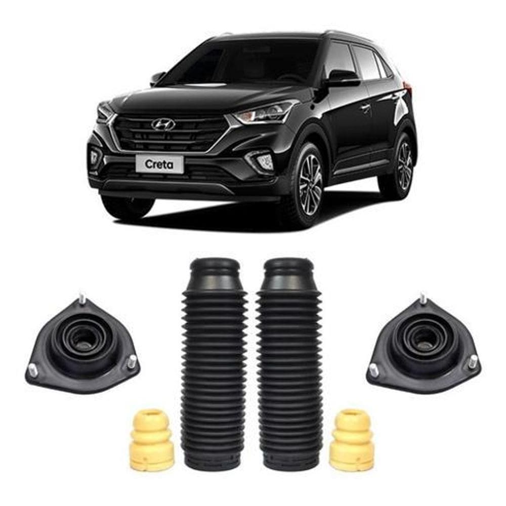 Kit Batente Amortecedor Dianteiro Creta 17 2018 2019 2020