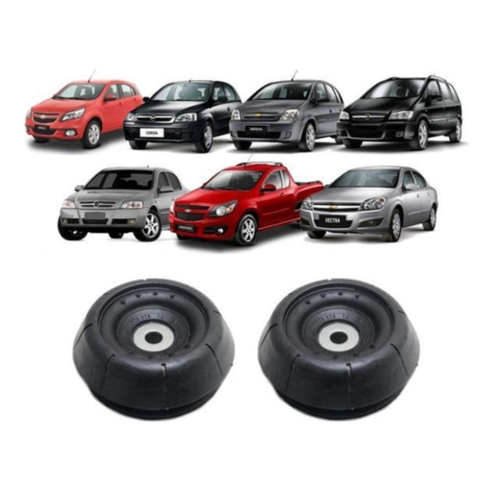 Par Batente Amortecedor Dianteiro Corsa Vectra Meriva Zafira