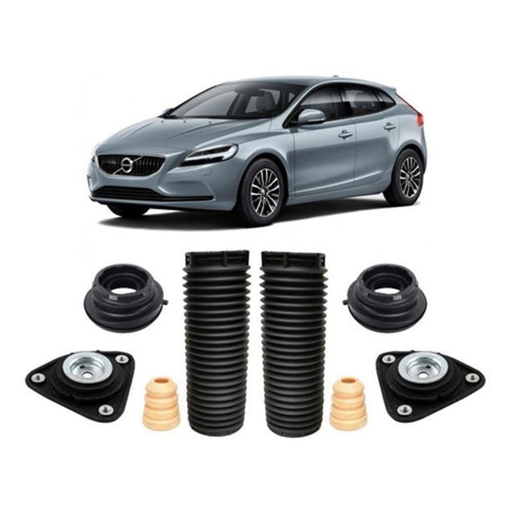 Kit Coxim Batente Dianteiro Volvo V40 2013 2014 2015 2016