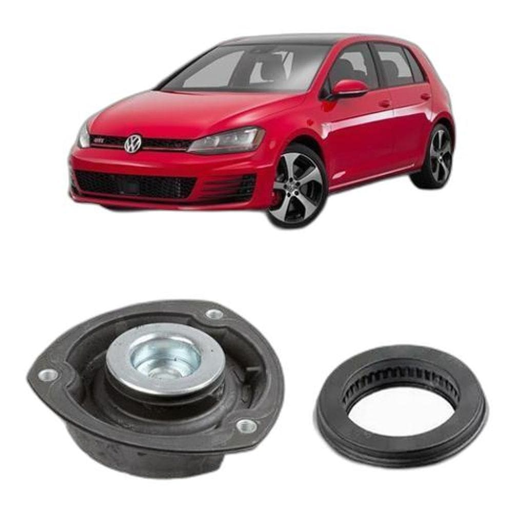 Coxim + Rolamento Dianteiro Golf Gti 2016 2017 2018 2019