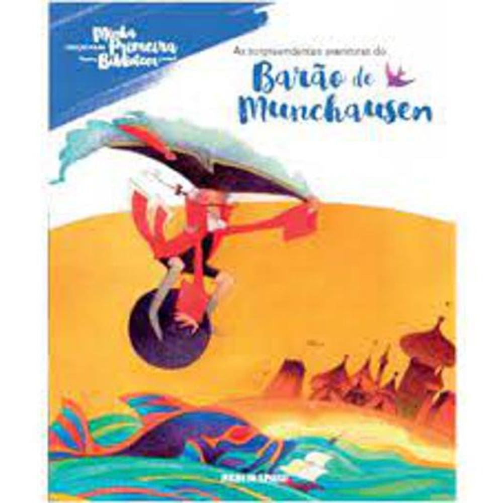 Livro Minha Primeira Biblioteca Barão De Munchausen