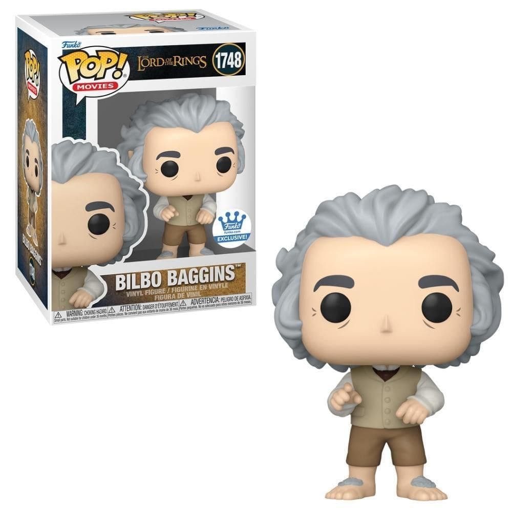 Boneco Funko Pop O Senhor Dos Anéis - Bilbo Bolseiro