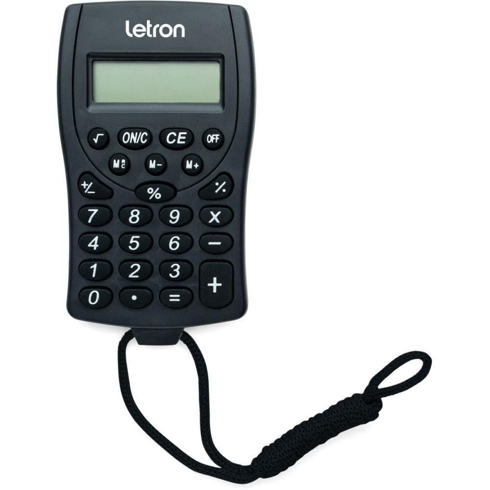 Calculadora De Bolso 8  C/Cordao E Bateria