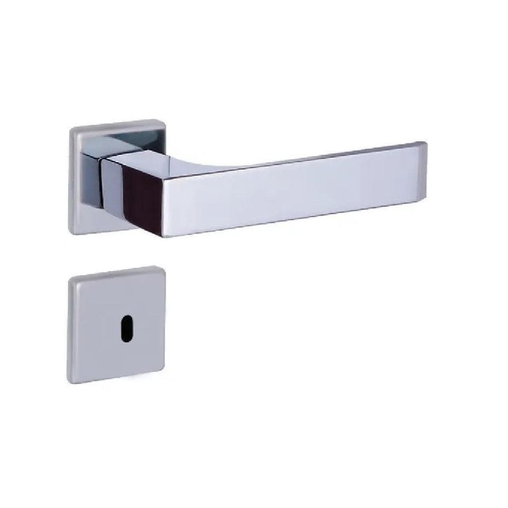 Fechadura Quadratta Reta Cromada Interna 4302