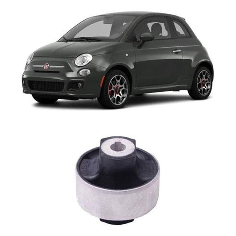 Bucha Maior Balança Bandeja Fiat 500 Mexicano 2012 2013 14