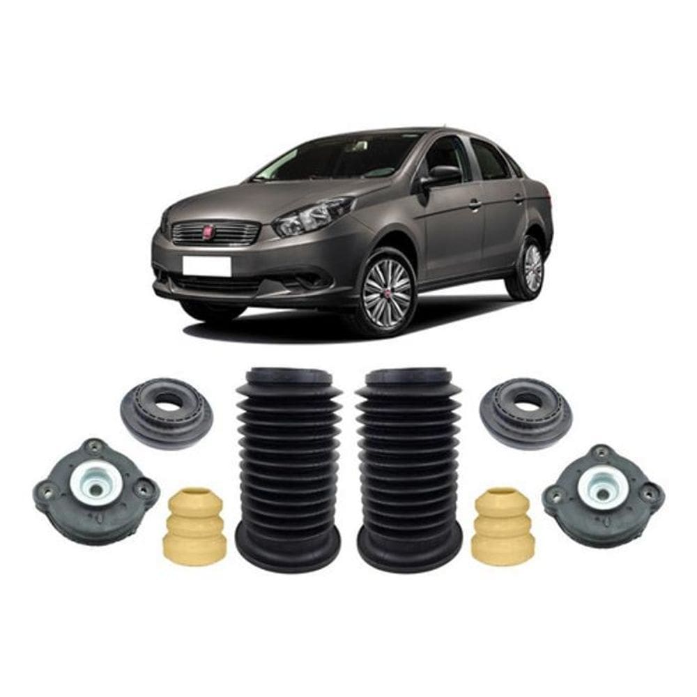 Kit Batente Amortecedor Dianteiro Grand Siena 2016 2017 2018