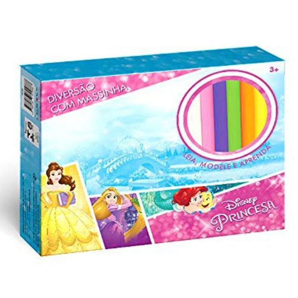 Livro Diversão Com Massinha Princesa