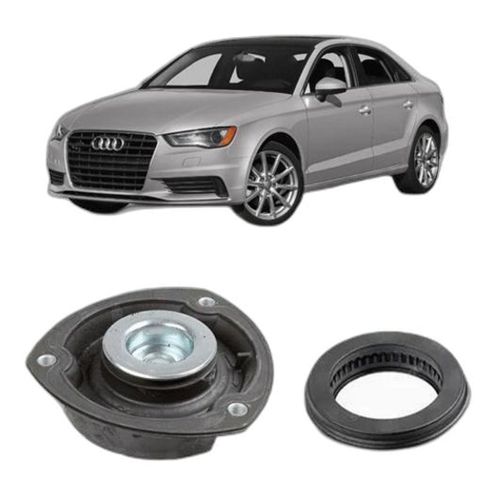 Coxim + Rolamento Dianteiro Audi A3 Sedan 2017 2018 2019
