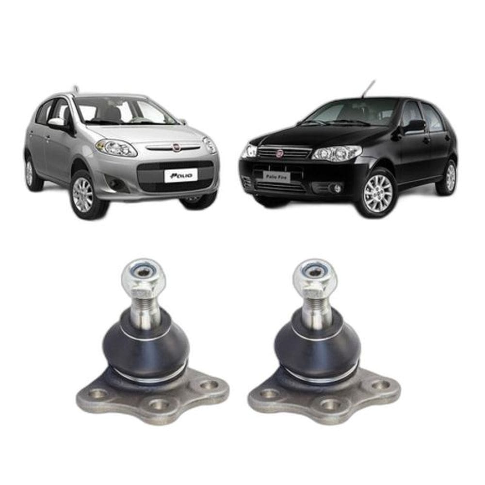 Par Pivô Da Balança Bandeja Dianteira Palio 2011 2012 2013