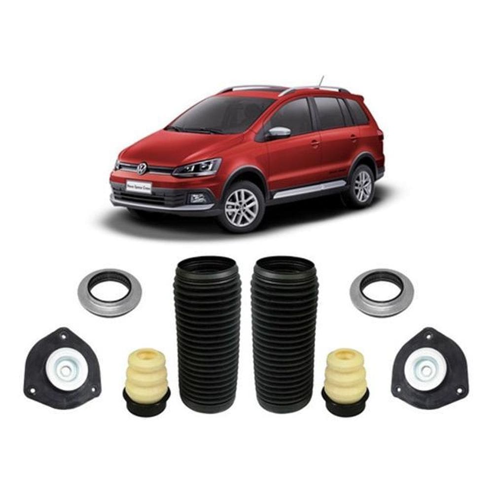 2 Kit Coxim Batente Dianteiro Spacefox 2015 2016 2017 2018