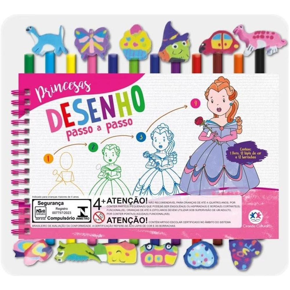 Desenho Passo A Passo - Princesas