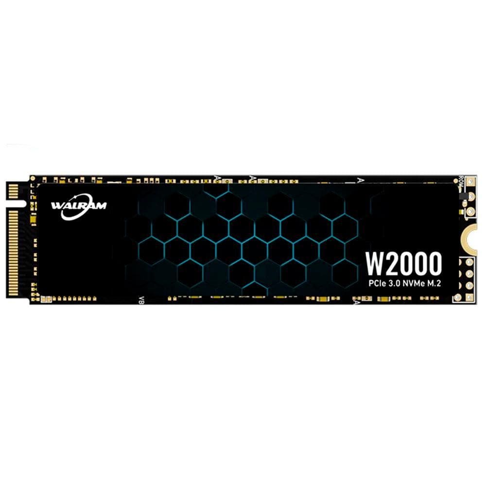 Ssd M.2 Nvme Walram 128Gb, Leitura 2600Mb/S,Escrita 1900Mb/S
