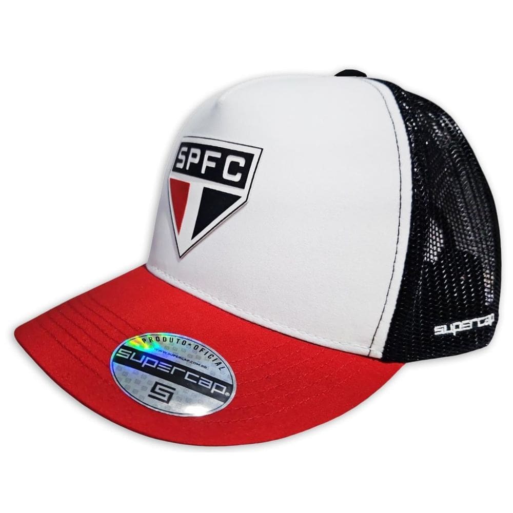 Boné Fc Licenciado Trucker Bordado Supercap 40524