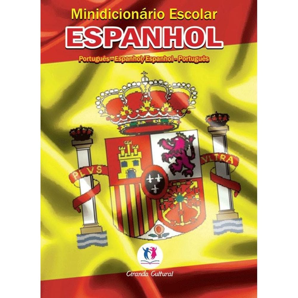 Livro Minidicionário Escolar - Espanhol - Papel Jornal