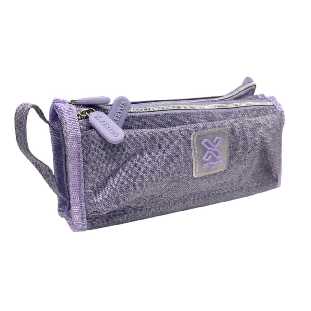 Estojo Escolar Triplo Lilás Backpack - Xeryus
