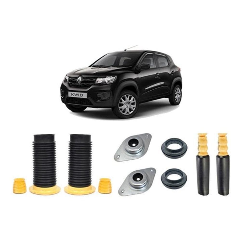 Kit 4 Coxim Rolamento Batente Kwid 17/20