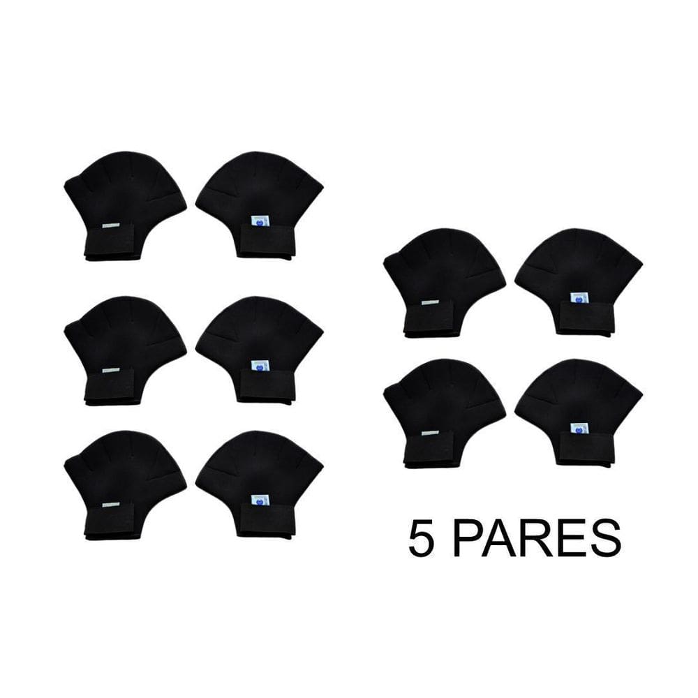 Kit 5 Pares Luva Hidroginástica E Natação Neoprene Pronado.