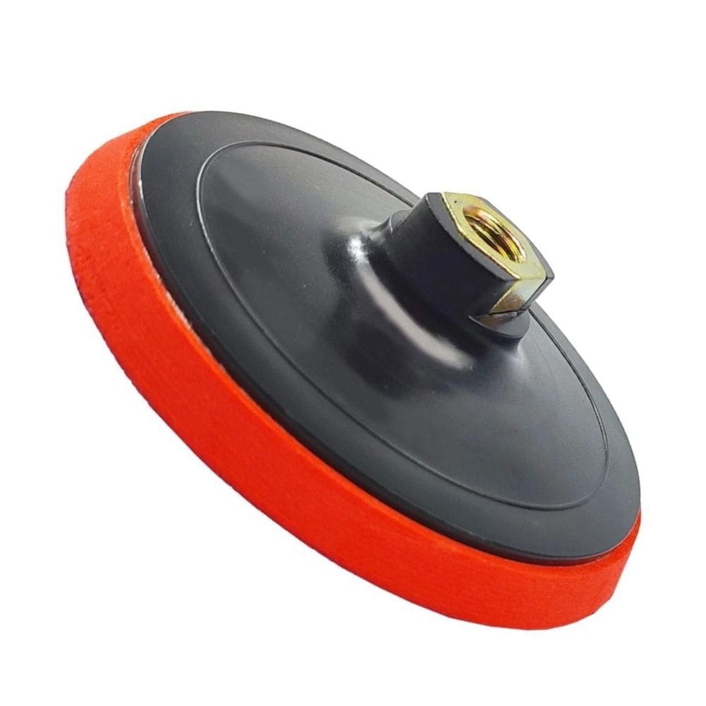 Suporte Lixa Furadeira Esmerilhadeira Rosca M14 100Mm 4``